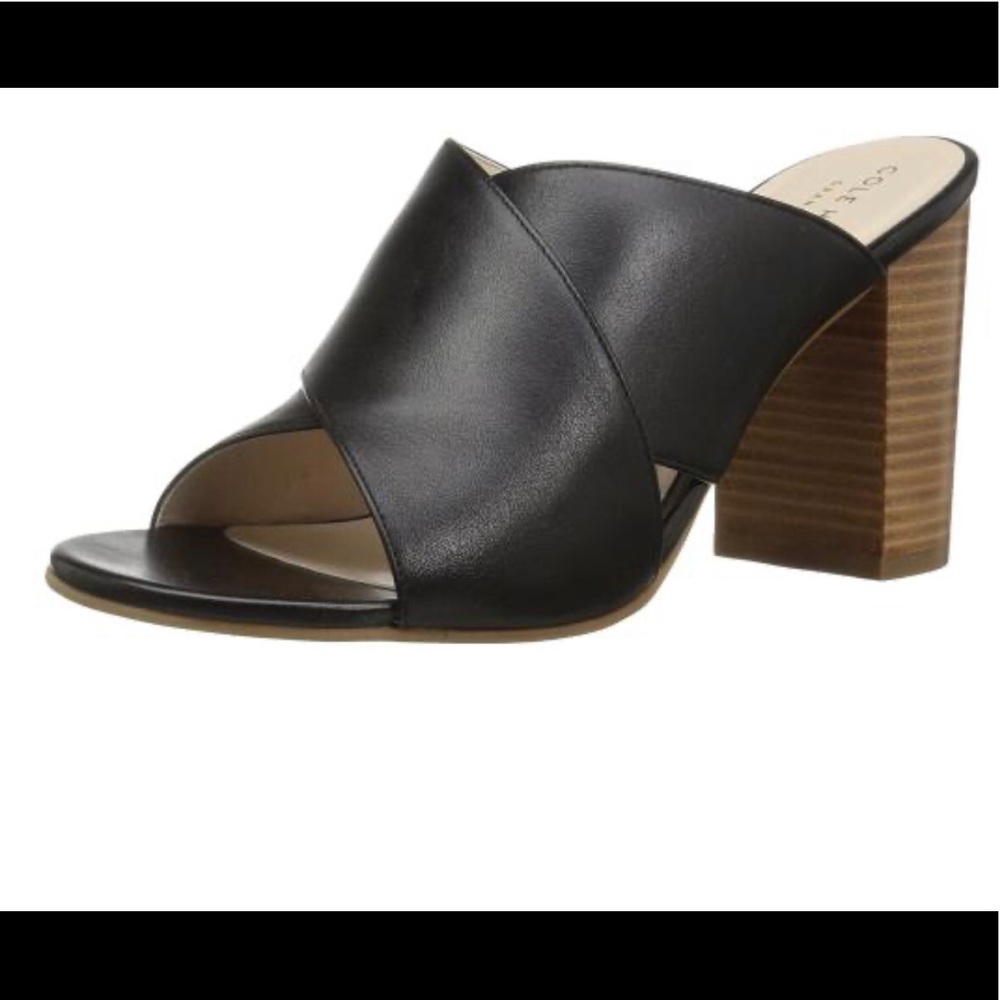 10.5 Cole Haan Gabby block heel sandals